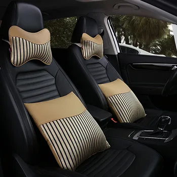 

Car Travel Pillow Long Trip Support Cushion Back and Neck Headrest Pillow Health Relieve Faigue Sore Rest In The Car