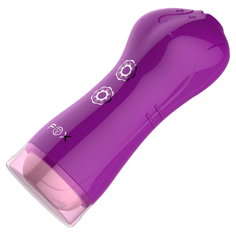 Fox Fully Automatic Retractable Airplane Cup Intelligent Voice Interactive Self Comfor Device for Men's Penis Trainer Adults |