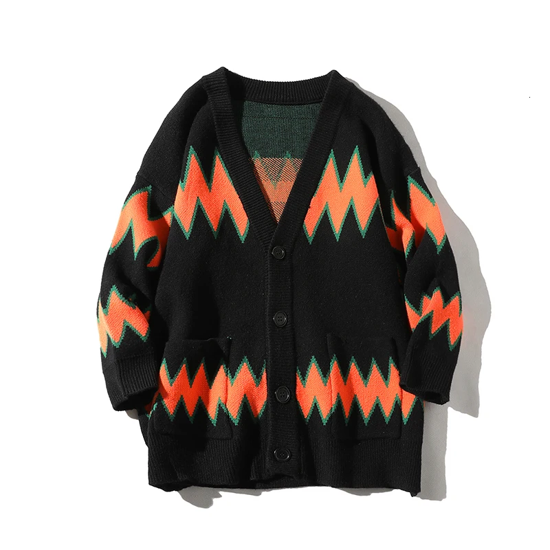 Best Price Print Knitted Sweater Coat Brand Autumn Male Casual Classic Single Button Warm Cardigan Sweater Clothes Jerseys Hombre Invierno