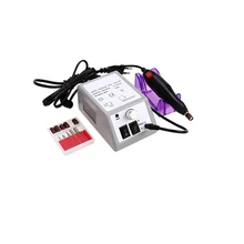 Мини электрический акриловый лак для ногтей сверлильный станок для маникюра и педикюра набор с насадками для маникюра простой в использовании контроль скорости набора