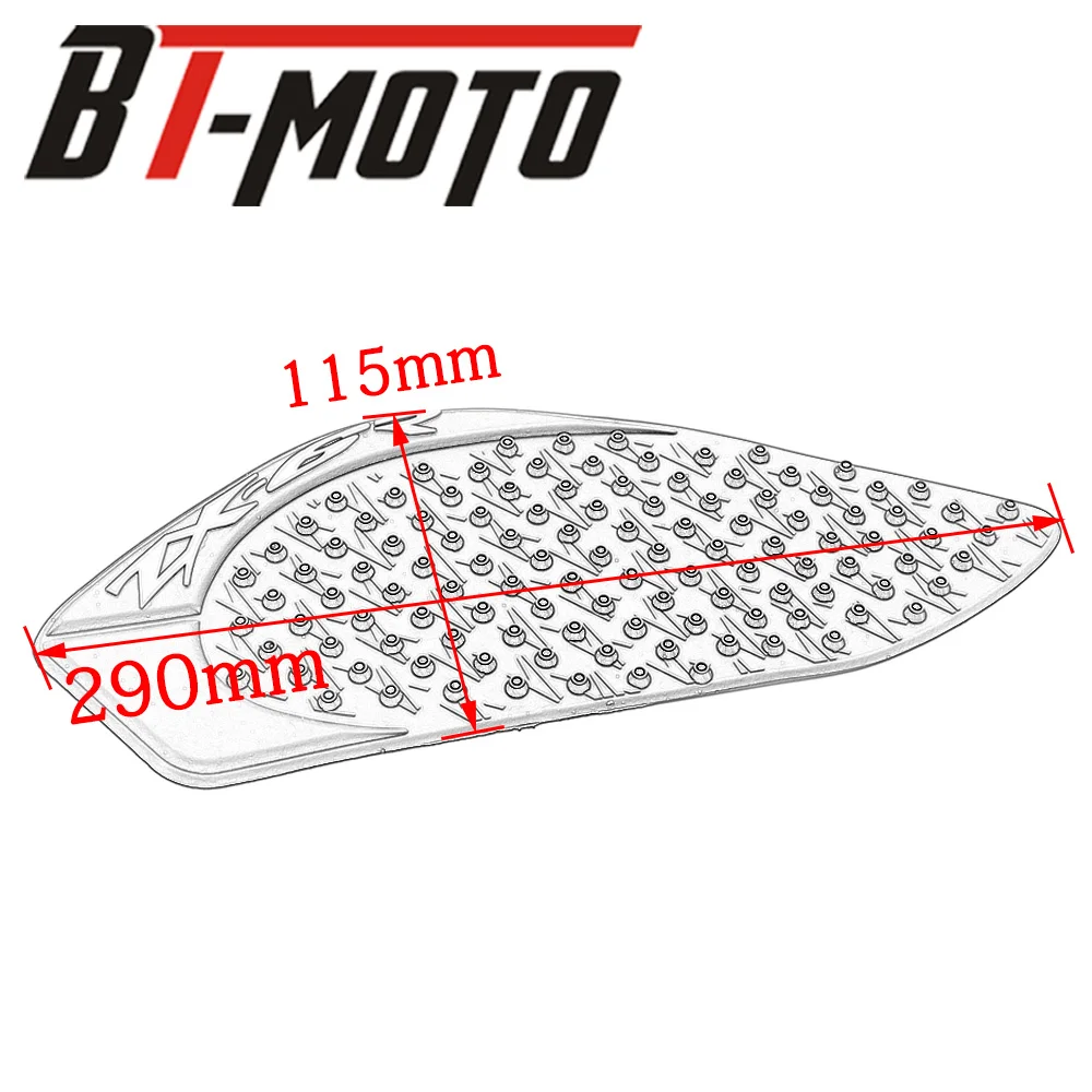Для Kawasaki ZX6R ZX 6R 2009 2010 2011 2012 2013- протектором против скольжения Танк Pad Стикеры газа Колено сцепление тяги сбоку 3 М наклейка