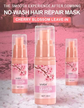 

Plant Hair Treatment Mask Repairs And Dyes Damaged, Improve Split Ends Frizzy, Wash-free Smooth Mask Spray Hair Conditioner