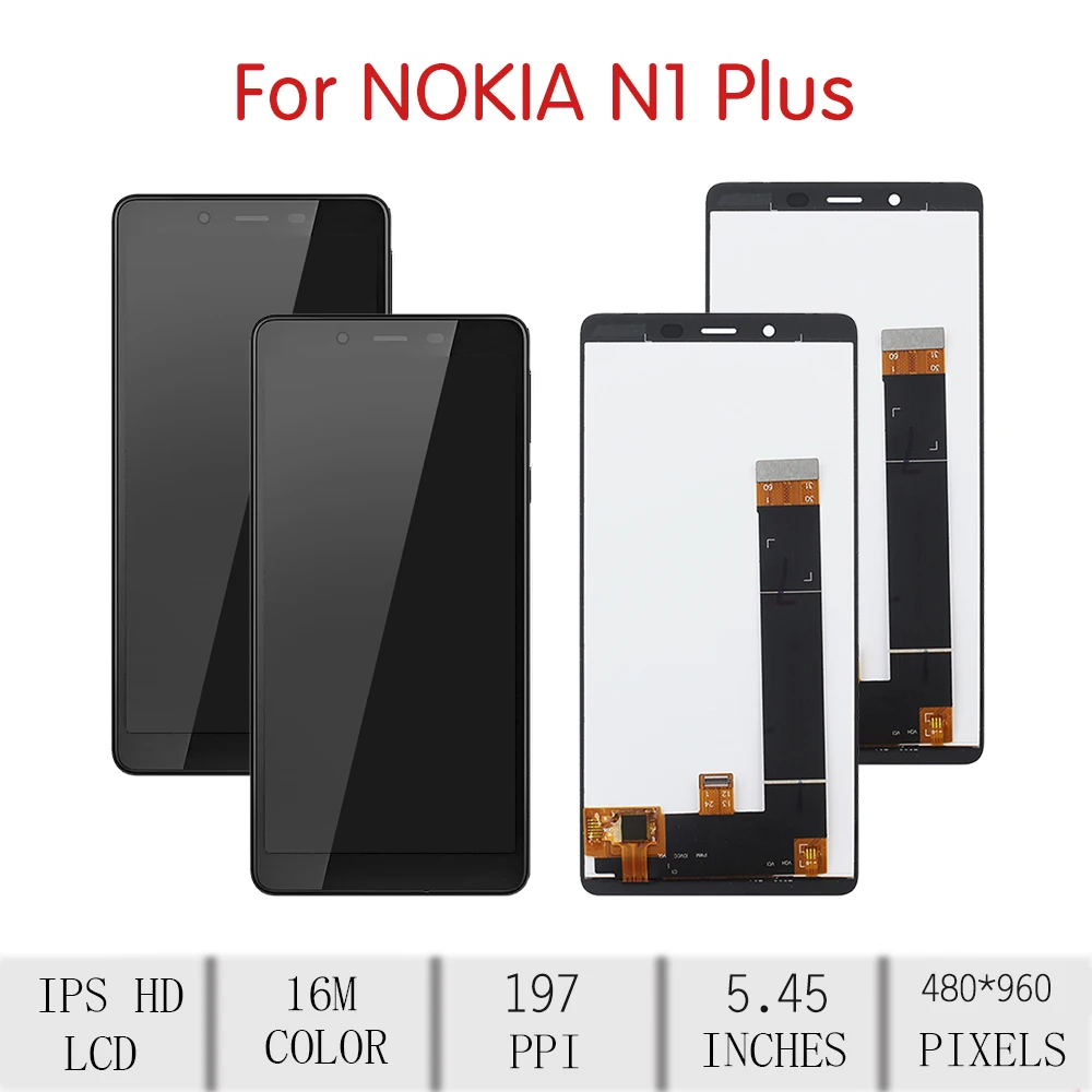 Для NOKIA 1 Plus lcd кодирующий преобразователь сенсорного экрана в сборе для Nokia 1 Plus дисплей TA-1130 TA-1111 TA-1123 TA-1127 TA-1131 TA