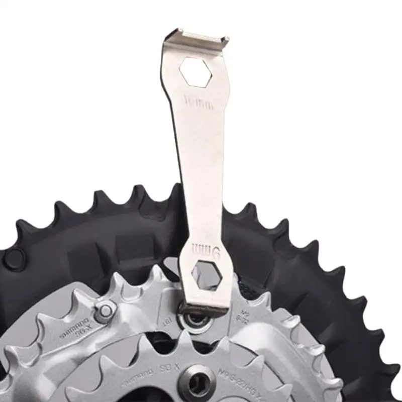 NEW-Bike Crankset Bolt Fixed Wrench Bicycle Repair Tool Mountain Bike Chain Wheel Disassembly Spanner Crank Arm Bolt