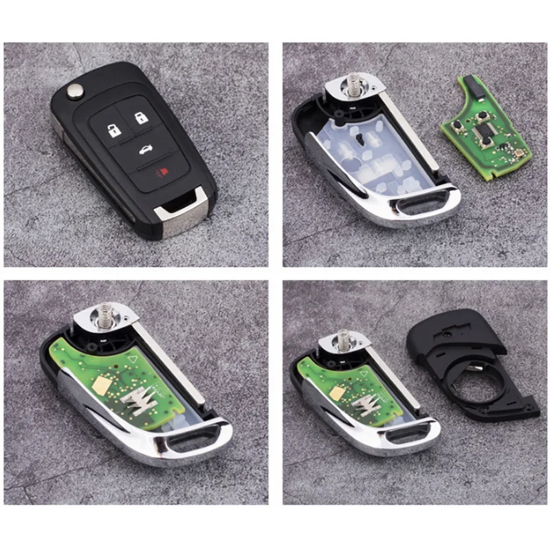 

OkeyTech For Chevrolet Lova/Aveo/ Remote Car Key Shell 2/3/4/5 Buttons For Opel Vauxhall Car ancessaries hot sale