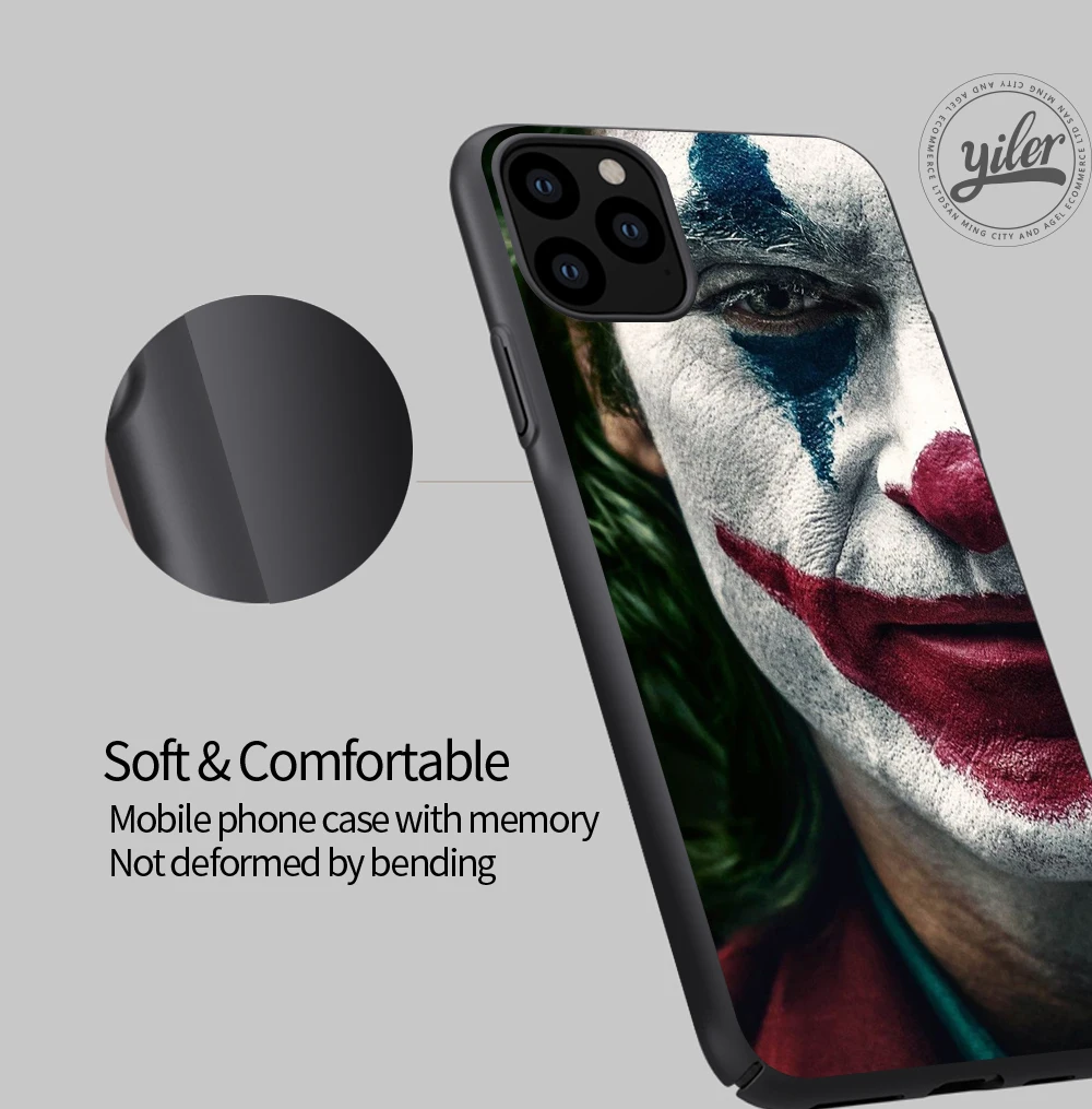 Забавный чехол для телефона joker для Apple iPhone 11 pro Xs Max чехол 5 5S Se 6 6S 7 8 Plus X XS XR черный мягкий резиновый ТПУ чехол для телефона 11 Pro