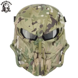 Tactical Airsoft Mask Hunting Rifle Air Gun Accessories Shooting Paintball Field Protective Military Full Face Breathable Masks