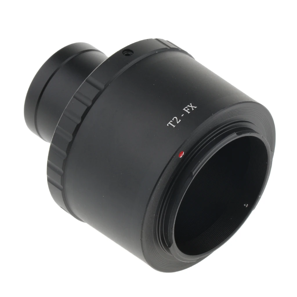 T2 Lens to FX Mount Camera Adapter with M 42 to 1.25 inch Telescope Mount Tube for Fujifilm Telescope