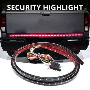 

120CM 150CM Tailgate LED Strip Pickup Tail Light Bar DRL Turn Signal Brake Reverse Lamp for Suv Truck Trailer Jeep Dodge Ram