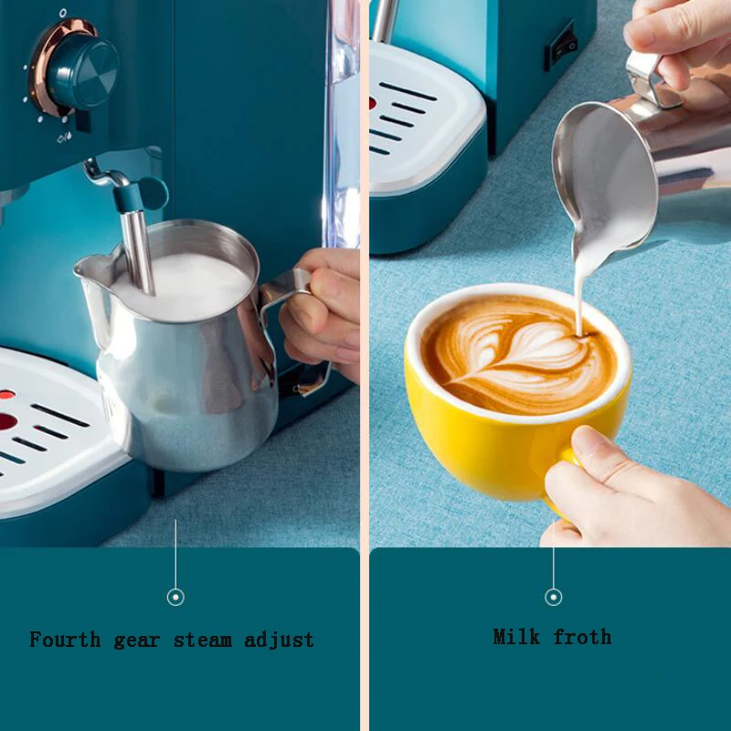 Espresso Coffee Machine 20bar Automatic Expresso Maker Cafe Powder Espresso Maker Cappuccino Electric Coffee espresso maker
