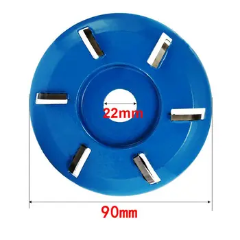 

1pc Wood Carving Cutter Disc Milling Angle Grinder Attachment Woodworking Tool