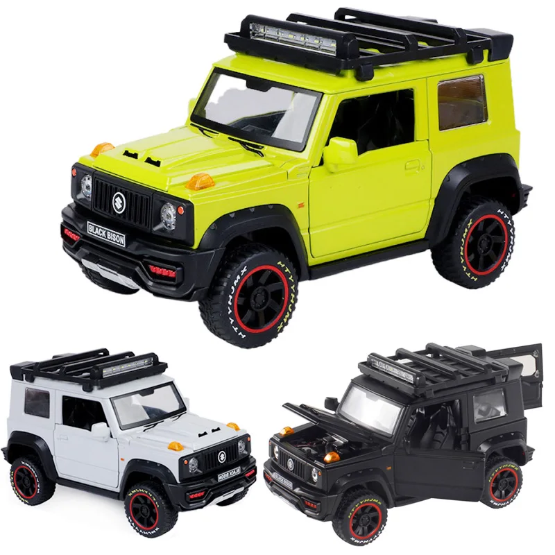 1:18 SUZUKI JIMNY модель автомобиля из сплава Литые и игрушечные коллекционные предметы ОВВ SUV коллекционная