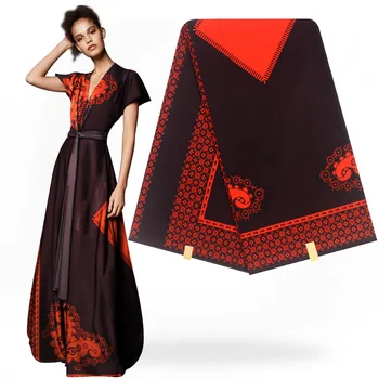 

New Design African Real Wax Print Pagne Windmill Pattern Soft Cotton Fabric For Sewing Dress H2
