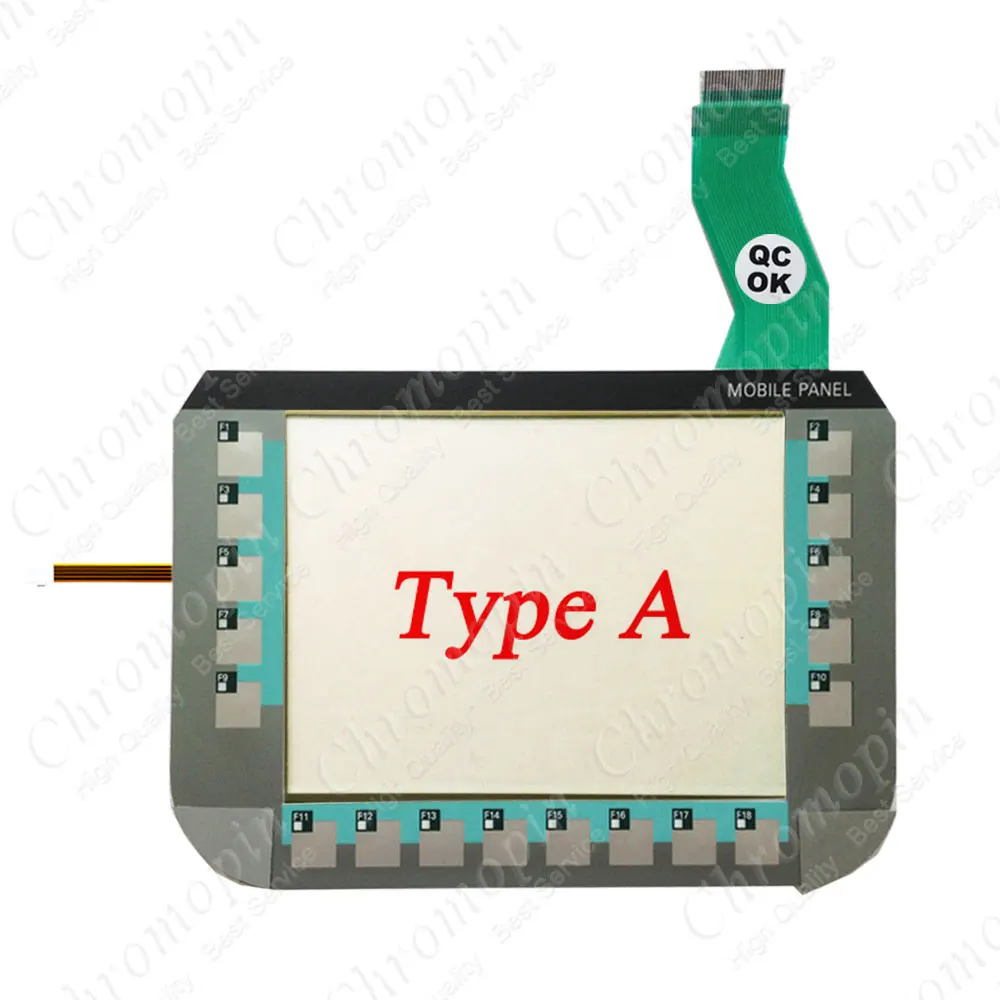 Screen Keypad A Сенсорный экран для 6AV6645-0FE01-0AX1 6AV6 645-0FE01-0AX1 6AV6645-0GB01-0AX0 6AV6 645-0GB01-0AX0 Мобильная панель 277 В красный горошек с выключателем - Цвет: Screen Keypad A