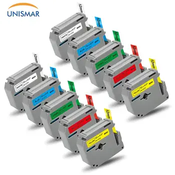 

Unismar MK 221 10PCS for Brother MK Labeling Tapes MK221 MK421 MK521 MK621 MK721 Printer Ribbon PT-70 PT-80 PT-85 Label Maker