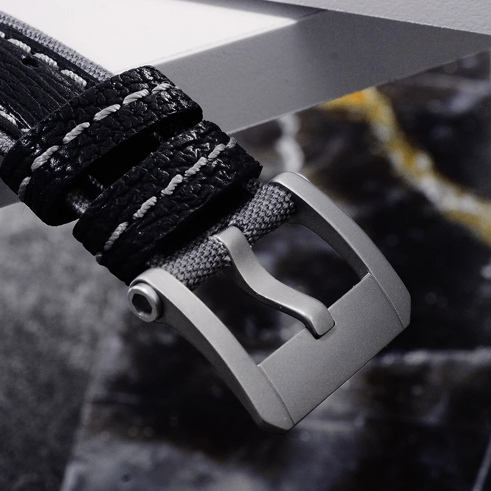 Мужские механические часы San Martin Diver из титана класса 5 швейцарские ETA 7753 хронограф