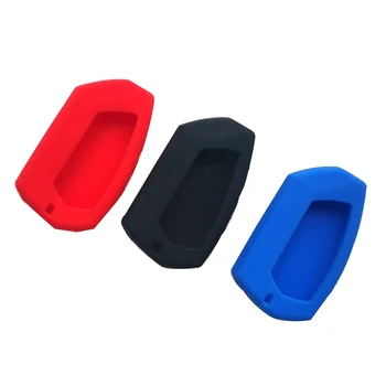 

5PCS Car Silicone Case For Pandora7 Keychain Car Key Burglar Alarm Keychain Cover Shell Auto Key Case Protector