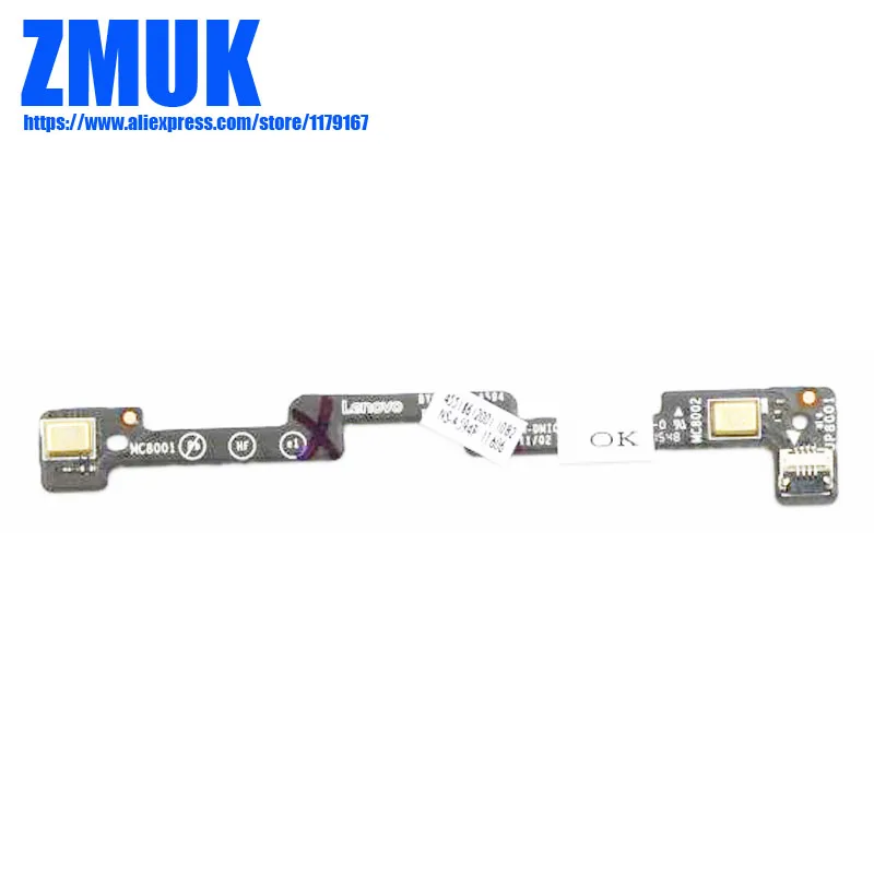 

Микрофонная плата L 80 мл для ноутбука Lenovo Ideapad Yoga 900S-12ISK, P/N 5C50K93795 NS-A594