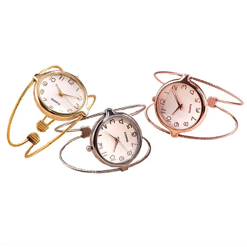 

Quartz Watch Bracelet Watch Female Middle School Students Korean Version Simple Trend Leisure Watch