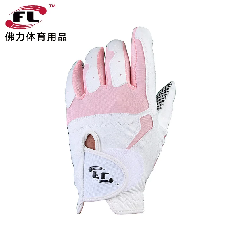 1 пара перчаток для гольфа женские перчатки для левой и правой руки Нескользящие женские дышащие перчатки для гольфа спортивные аксессуары для гольфа Guanto da golf