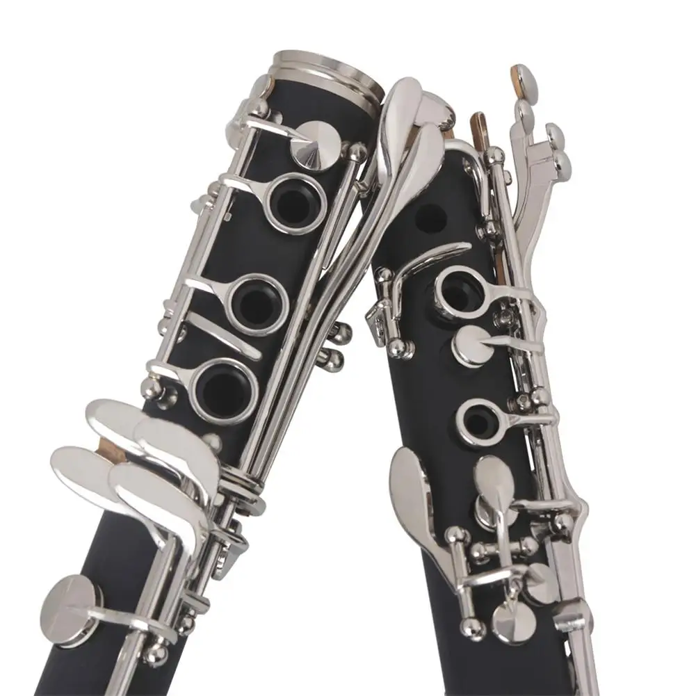 binocular clarinete com pano de limpeza luvas