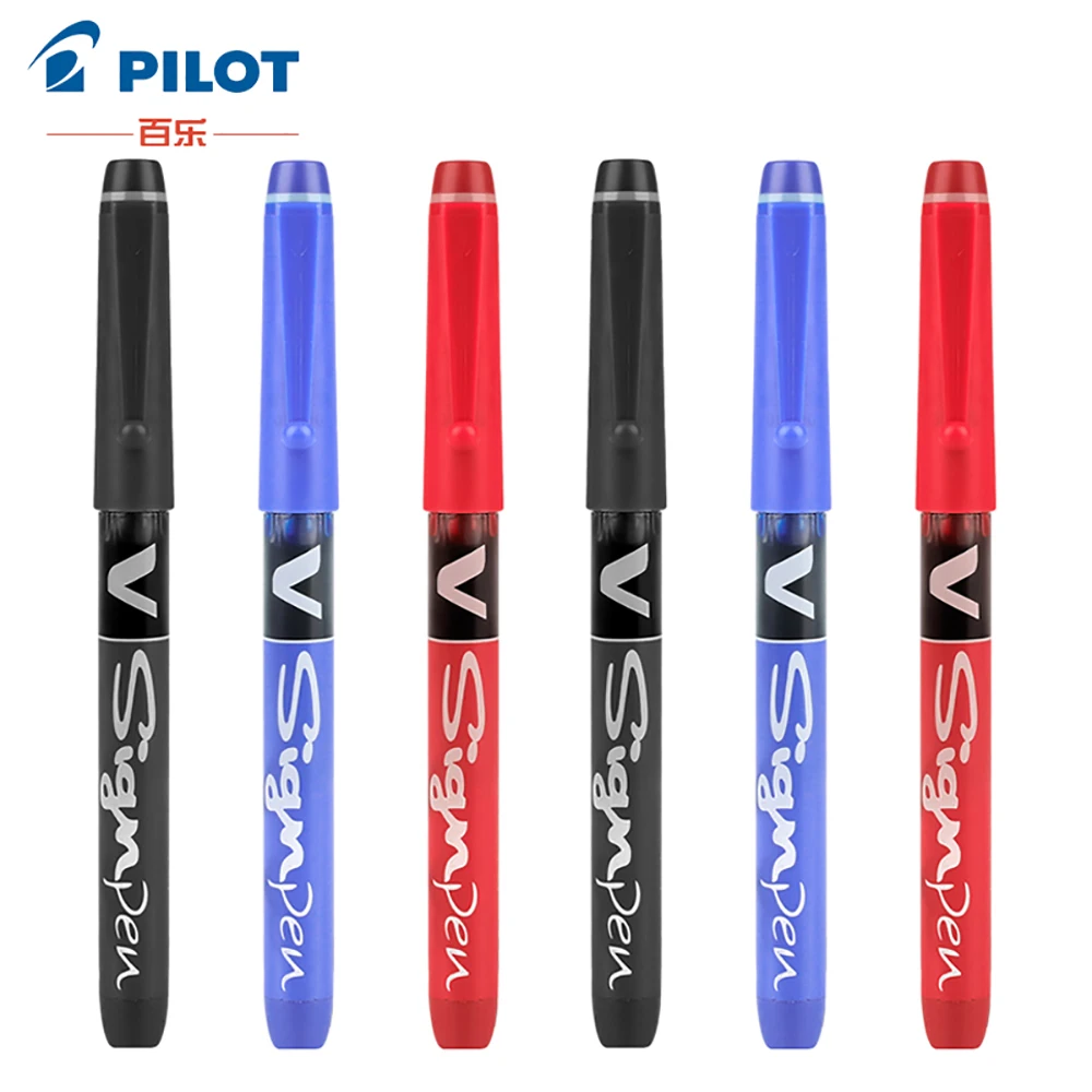 

Japanese Pilot SW-VSP Drawing Sketch Pen Comic Design Straight Liquid Fountain Pen Smooth Delicate And Bright 6Pcs