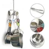 Pet Bird Parrot Toys 4 Stainless Steel Pots String Bird Chewing Bite Toys Acrylic Cage Accessories Pets Birds Supplies 2