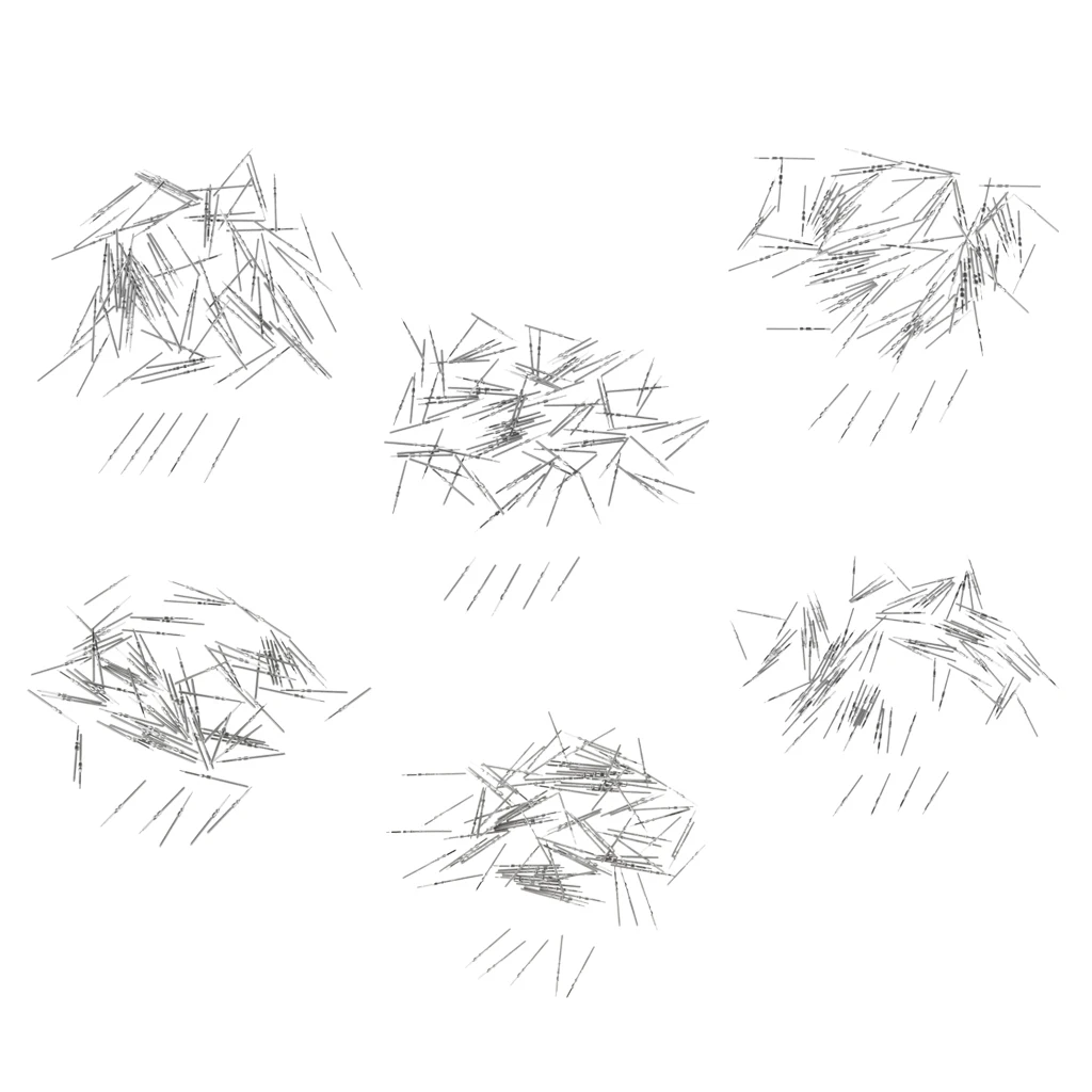 100Pcs Watch Winding Stem for ETA 46941 46945 8200 8205 7009 2836 Movement