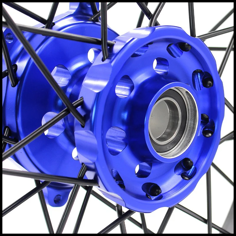 Набор колес Supermoto 3 5/4 25*17 &quotдля YAMAHA WR250F 2001 2018 WR450F 2003 спицы SupermotardBlack|motard wheels|supermoto