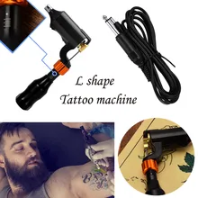 1 татуировка машина черный и синий l-тип Тор Бог татуировка машина с пятью когтями регулируемая ручка интегрированная татуировка машина Y12.11