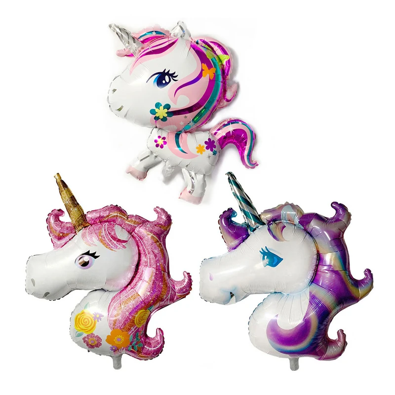 

Unicorn Party Balloon Decoration Rainbow Unicorn Balloon Birthday Party Baby Shower Wedding Decoration Balloon Children Toy Gift