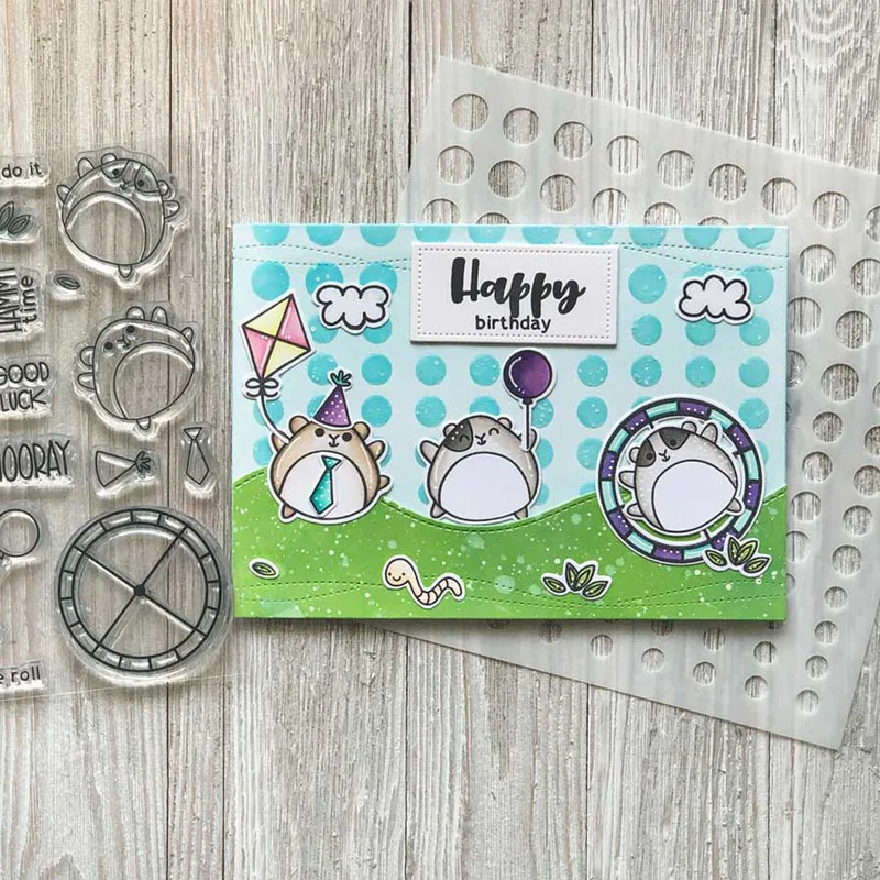 Clear Stamps Teenage Boy Mini Unicorns Bees Hamster Panda For DIY Scrapbooking Card album paper craft transparent silicon stamp