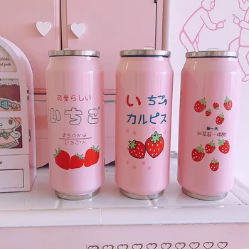 Kawaii Strawberry Vacuum Cup 3