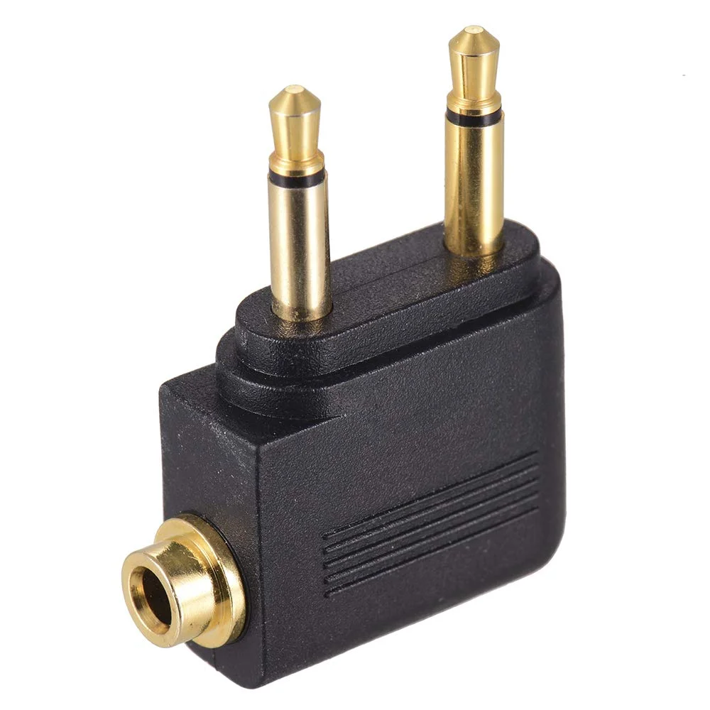 Adattatore Stereo Di Volo Aereo Aereo Per Cuffie Sennheiser (3 2 Hd1 Hd598 Hd518 Hd558 Hd595 Hd599 Hd569 Hd579