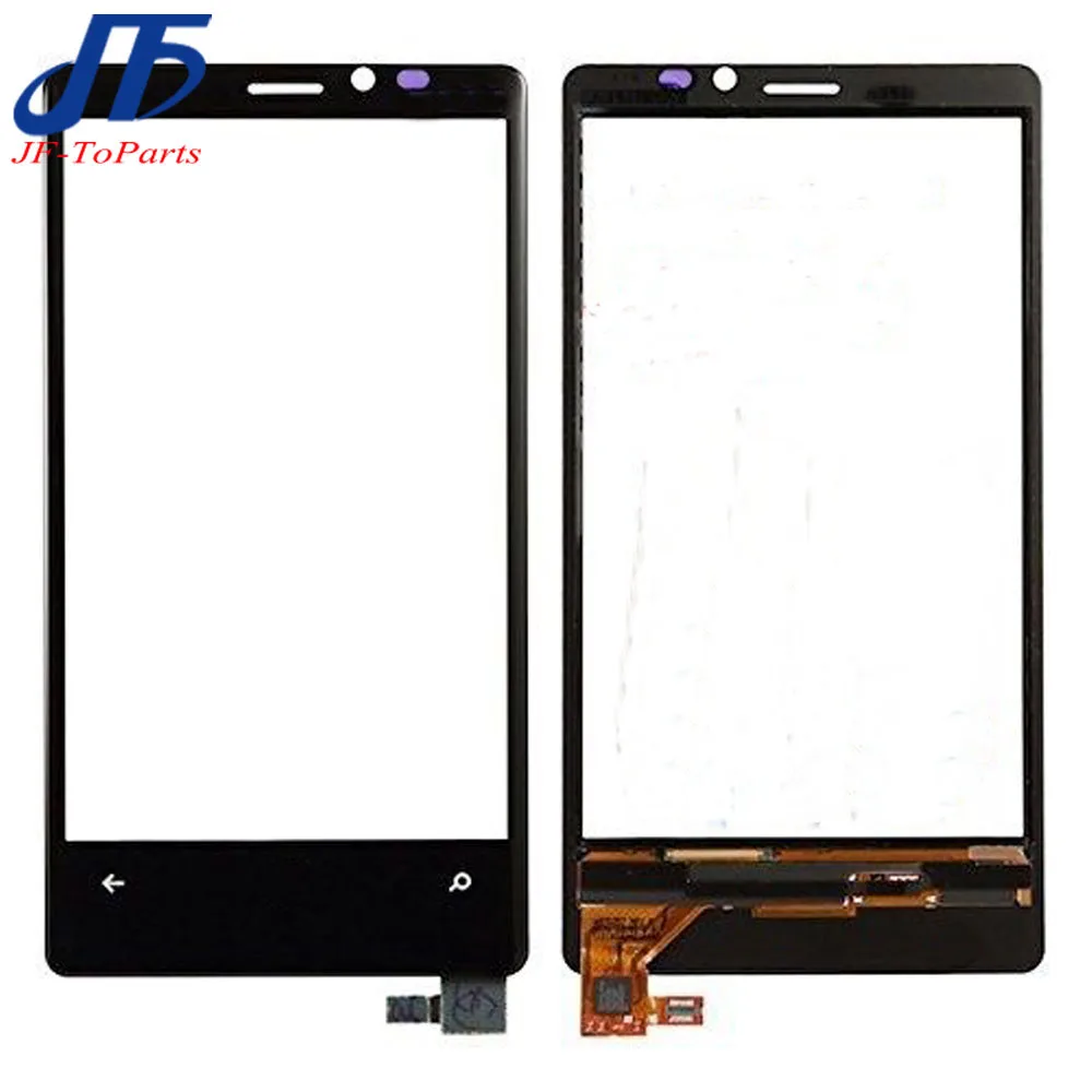 10 шт. замена сенсорной панели 4," для Nokia 920 Lumia 920 N920 сенсорный экран дигитайзер Передняя защитная, внешняя, стеклянная линза