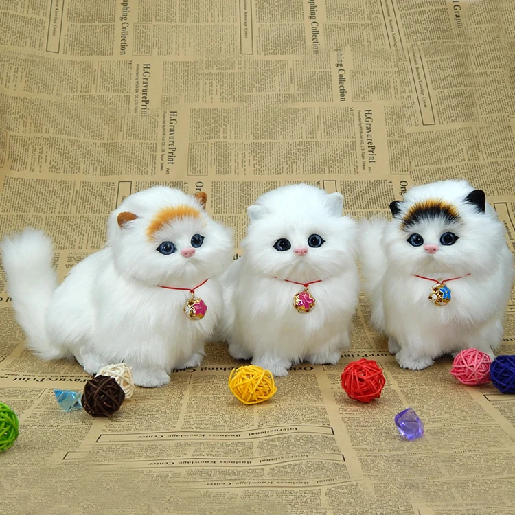 Модель кошки Модель поддельной кошки Модель украшения модель не-кукла лающая кошка модель животного
