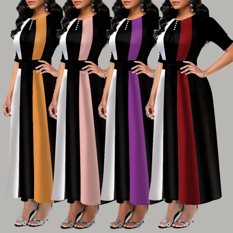 Plus-Size-Dress-Women-Elegant-Short-Sleeve-Patchwork-Print-Party-Dresses-2021-Summer-New-Slim-Fashion.jpg