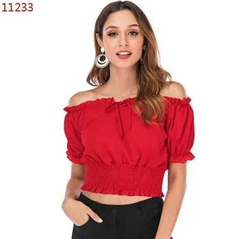 

Women Summer Casual Blouse Shirt Loose T-shirts Tops Women's