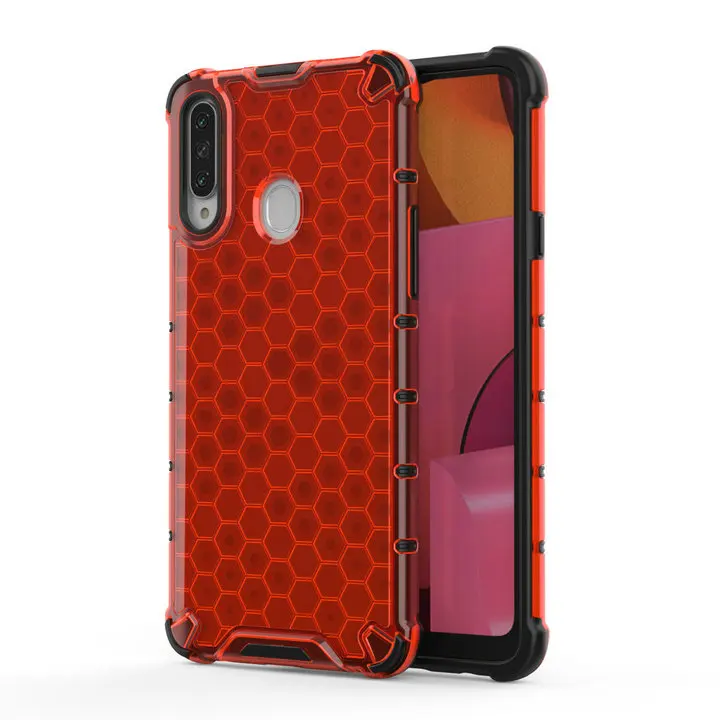 Красный Для samsung A20 чехол TPU бампер пластиковый жесткий чехол для samsung A20s чехол samsung Galaxy A20 A 20 S 20 S Чехол - Цвет: Красный