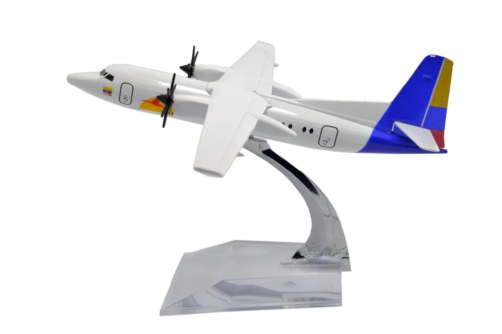 Династия Тан(TM) 1:400 16 см Fokker-f50 Satena металлическая модель самолета Игрушечная модель самолета