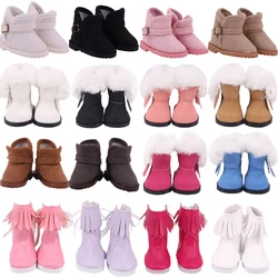 Chaussures de poupées pour bottes de neige, 5Cm, 14 pouces, Wellie Wisher & 1/6 BJD & 32 34 Cm, cadeaux de noël 
