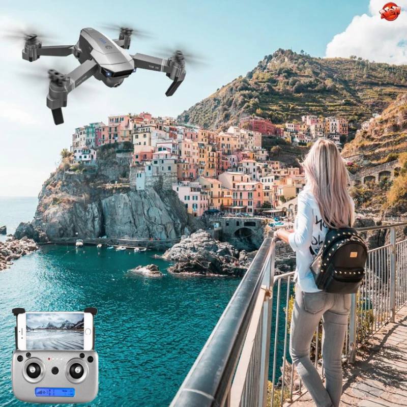 5G GPS Smart Anti Shake Zoom Радиоуправляемый квадрокоптер 500 м Follow Me Point Plan Flight 4K UHD WIFI FPV APP Control
