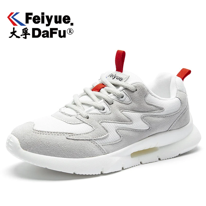 Feiyue7001 Casual Shoes Vulcanized Dad Sneakers Women Shoes Lace-up Platform Comfortable Breathable Non-slip Shoes Free Shipping