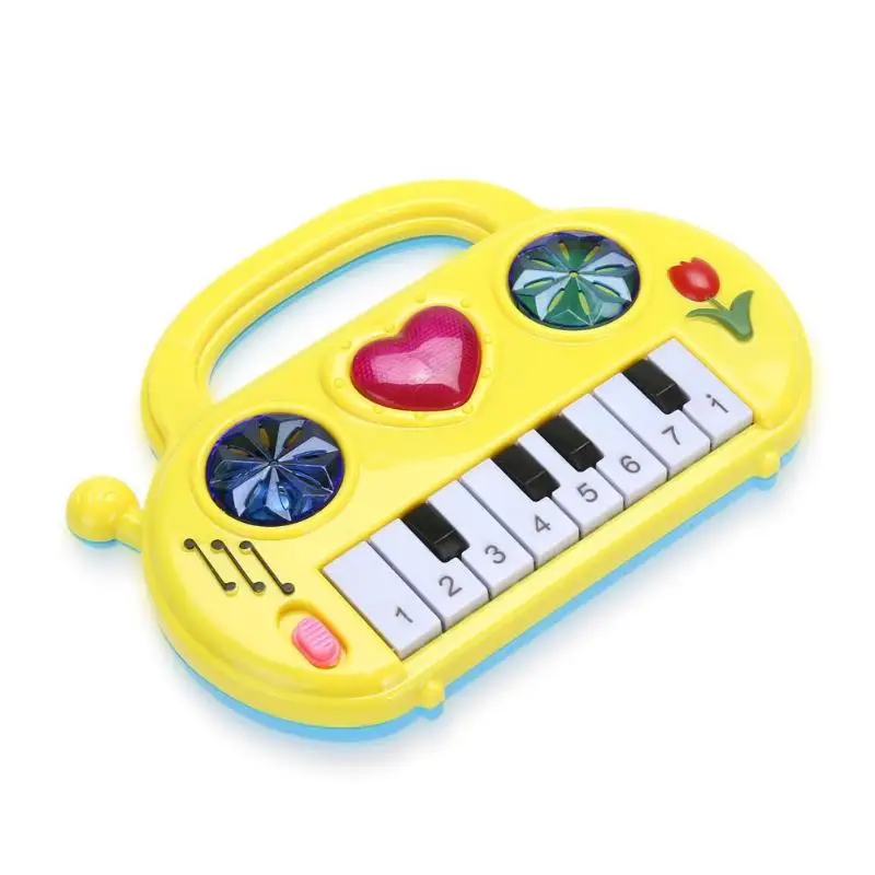 Звуковая развивающая музыкальная игрушка, игрушка для малышей, детей, LovelyToy, Детская Музыкальная развивающая игрушка, милая детская пианино, цвет случайный