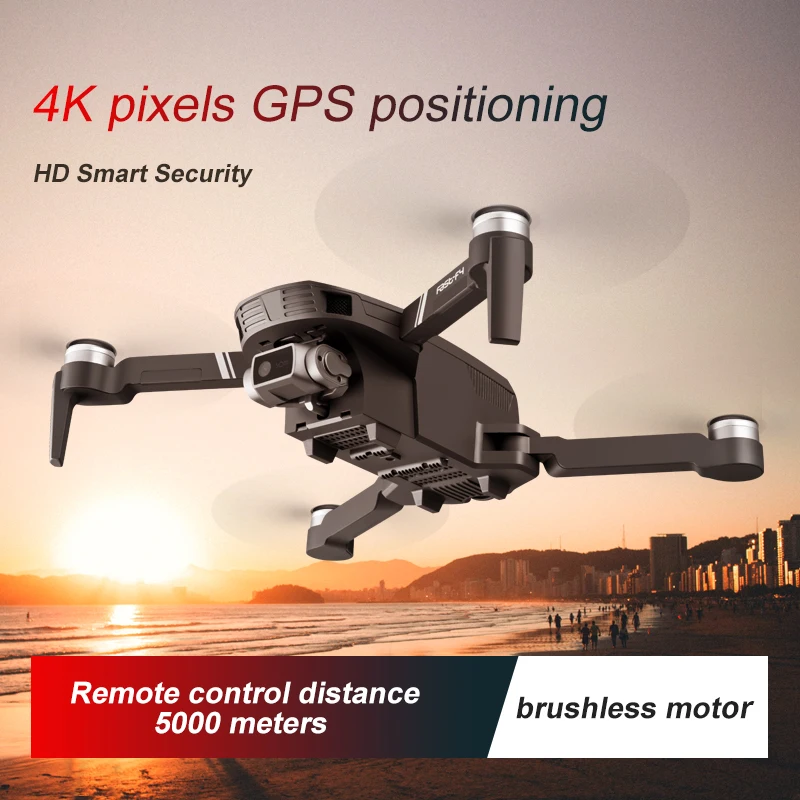 US $152.98 Sharefunbay F4 Drone 4k 5g Hd TwoAxis Gimbal Camera Wifi Fpv Drone Brushless Motor Flight 25 Min Rc 15 Km Rc Quadrotor Dron