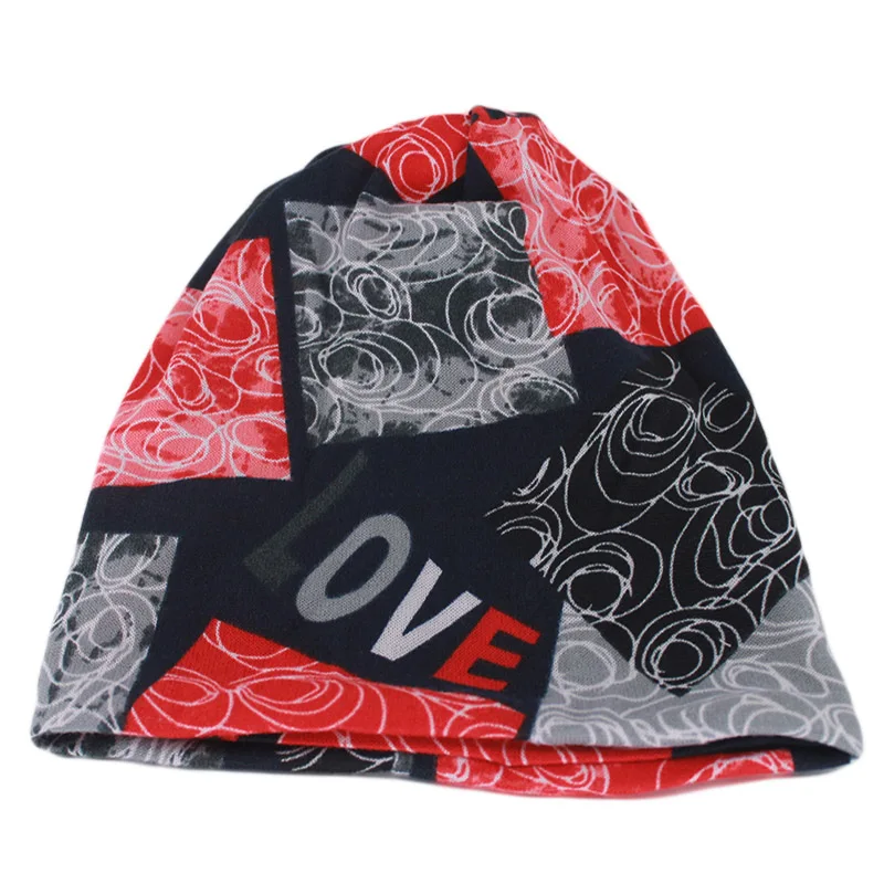 Neue Bunte Mode Herbst Warme Frauen Beanies Skullies Causl Mädchen Hut Schal Doppel Verwendet Außen Gorras Hip Hop Marke Knochen verkauf – Detail 27
