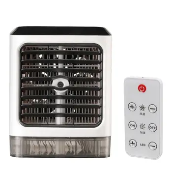 

Multifunctional Mini Air Conditioner USB Plug Desktop Cooler Humidifier Purifier Office Home Refrigeration Fan