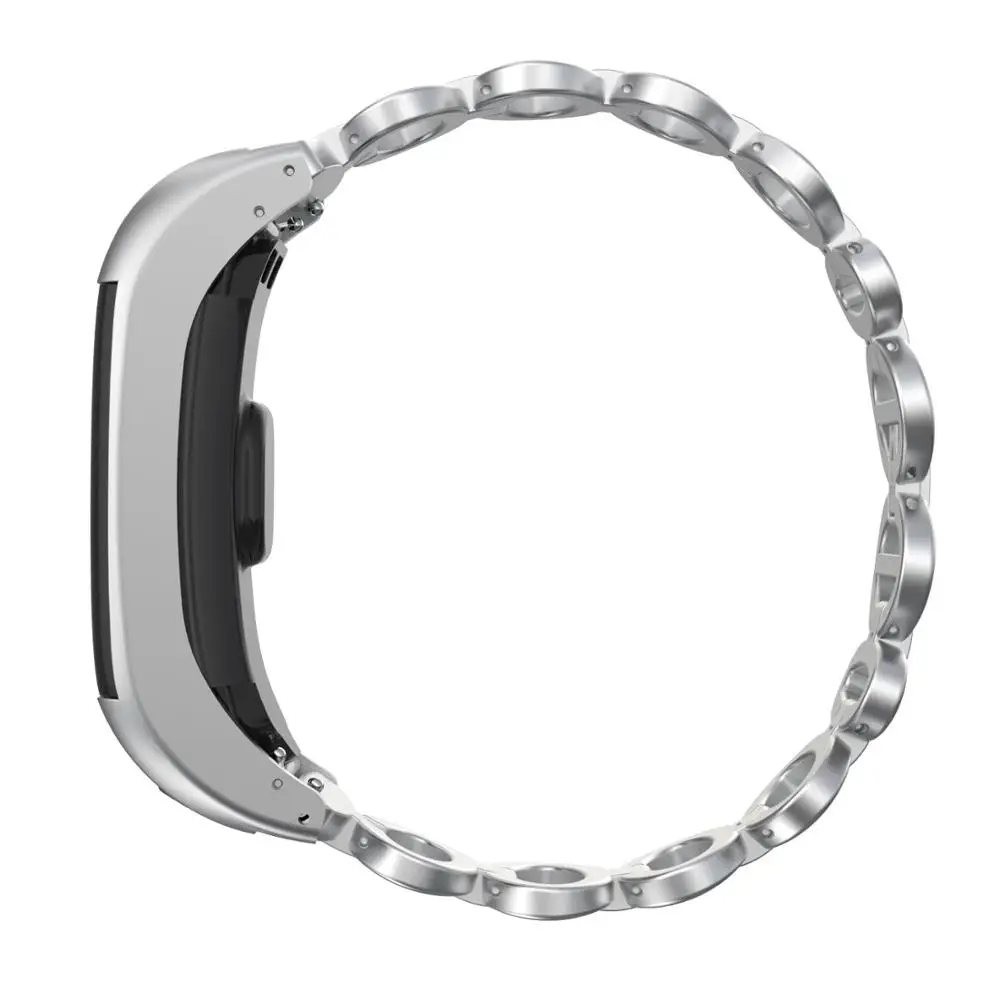 Ремешок из нержавеющей стали для часов Garmin Vivosmart HR в эллиптическом стиле, сменные Ремешки для наручных часов Garmin Vivosmart HR SmartWatch