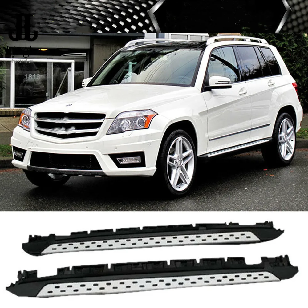 

Fits 2010-2015 Benz X204 GLK Class OE Factory Style Running Board Side Step Bar