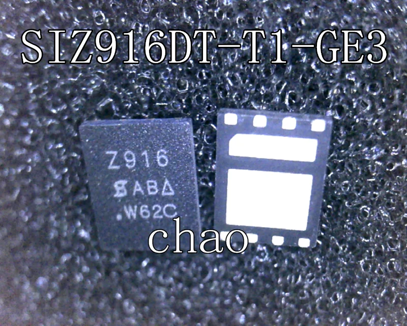 5 шт./лот SIZ916DT-T1-GE3 Z916 2916 QFN8